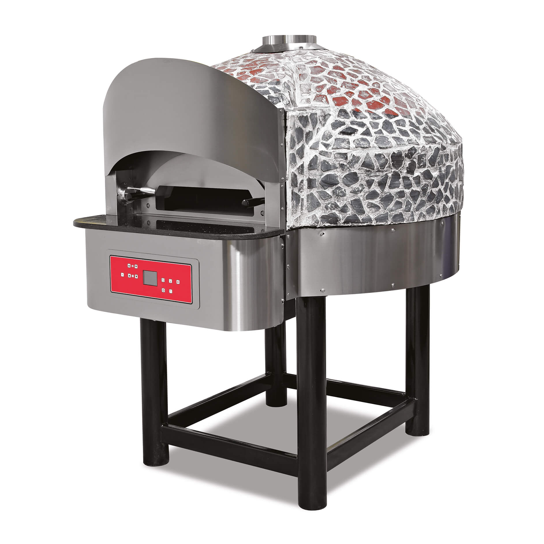 ROTATING GAS PIZZA OVEN