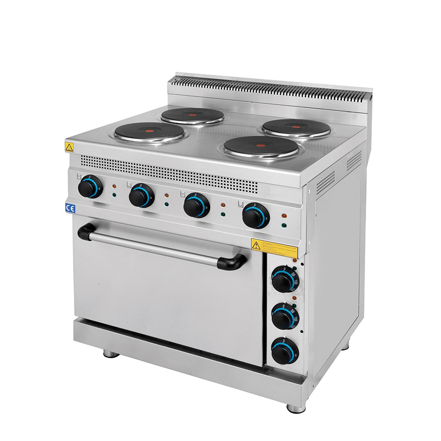 Electric Range 4/6 Hot Plates With Oven